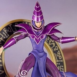 Yu-Gi-Oh! Dark Magician PVC Statue: Purple Variant