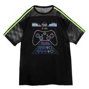 LISTEN FLAVOR Gaming Mesh Switching Top Black [Pre-order]
