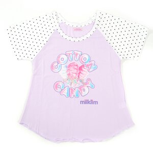 milklim Cotton Candy T-shirt Lavender/White