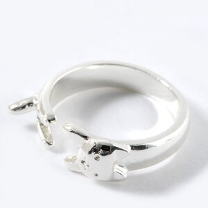 gargle Lazy Animal Rings (Size 11) Cat