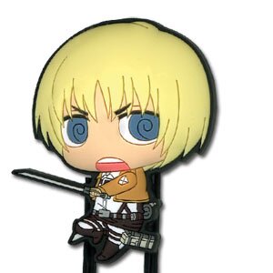 Attack on Titan Super Deformed PVC Paper Clips Armin