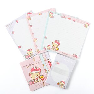 Minna Ichigo ni Naare Rilakkuma Letter Set