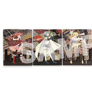 Holy Quintet Canvas Art | Puella Magi Madoka Magica The Movie: Rebellion Complete Set of 5