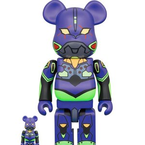 BE@RBRICK Evangelion Unit-01 100% & 400%
