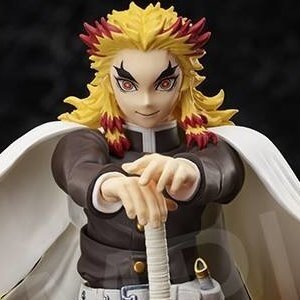 BUZZmod Demon Slayer: Kimetsu no Yaiba the Movie: Mugen Train Kyojuro Rengoku 1/12 Scale Action Figure