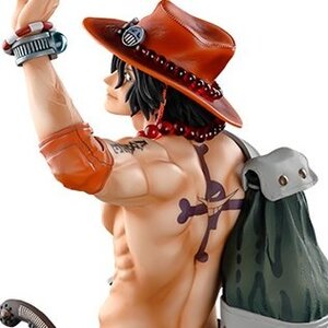 One Piece Banpresto World Figure Colosseum 3 Super Master Stars Piece Portgas D. Ace: The Brush