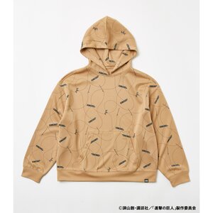 Attack on Titan R4G 3D Maneuver Gear Beige Hoodie M