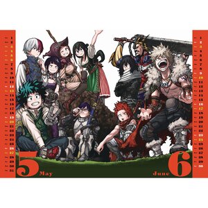 My Hero Academia 2018 Comic Calendar
