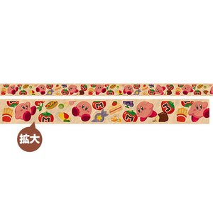 Kirby Super Star Masking Tape Hungry Kirby