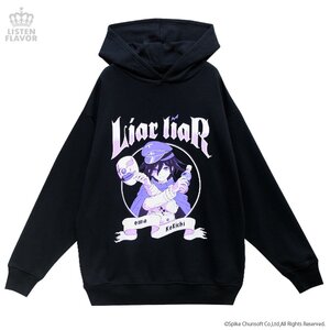 LISTEN FLAVOR Danganronpa V3: Killing Harmony Kokichi Oma Liar Hoodie Black