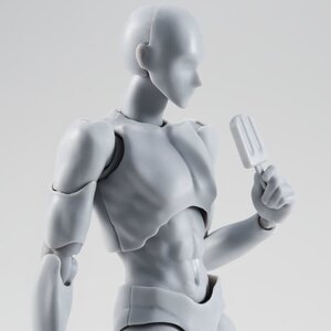 S.H.Figuarts Body-kun Rihito Takarai Edition DX Set: Gray Color Ver.