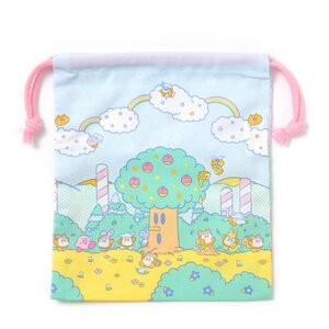 Kirby Super Star Drawstring Bag Strolling