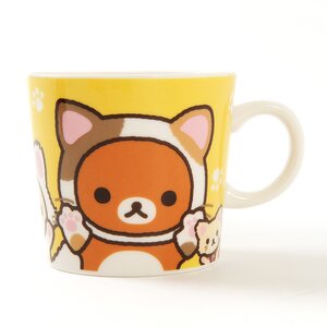Rilakkuma Motto Nonbiri Neko Mugs Rilakkuma