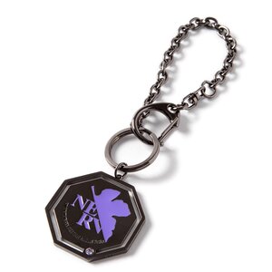 Evangelion x The Kiss A.T. Field NERV Mark Bag Charms Eva-01