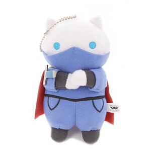 Neko Atsume Big Ball Chain Plush Collection Vol. 19 Whiteshadow