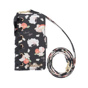 LIZ LISA Apples & Bunnies iPhone Case Black