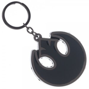 Star Wars Rebel Black/Gunmetal Keychain