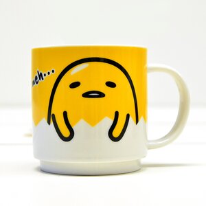 Gudetama Face Stacking Mug