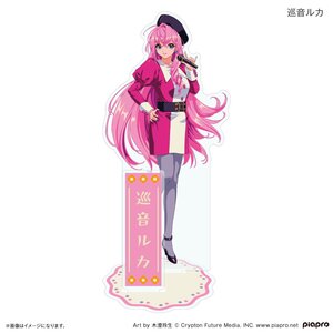 Hatsune Miku + Piapro Characters Showa Idol Acrylic Stand Megurine Luka