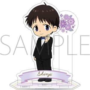 Rebuild of Evangelion Deformation Acrylic Stand Shinji