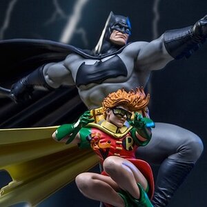 Art Scale The Dark Knight Returns Batman & Robin -Frank Miller Edition- 1/10 Scale Statue