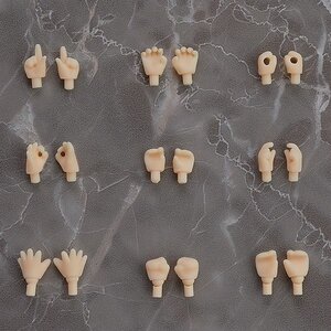 Nendoroid Doll: Hand Parts Set (Re-run) (Almond Milk)