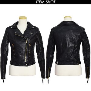 ACDC RAG Patch Riders Jacket Black S