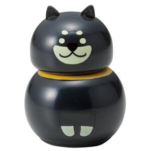 Wankoron Shiba Inu Puppy Teeth Container Black