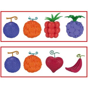 One Piece Devil Fruits Gift Set: Give You Special Power Set of Both