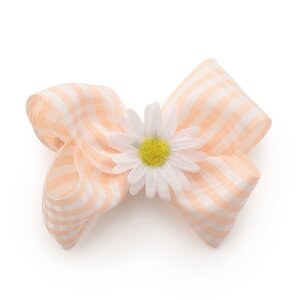 LIZ LISA Margaret Gingham Barrette Pink