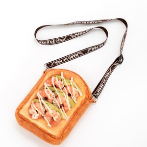 Marude Pan Like a Bread Shoulder Pouch Vol. 2 Avocado & Shrimp
