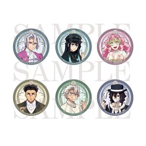 Demon Slayer: Kimetsu no Yaiba x Q-Pot. Collaboration Tin badge 2024 Ver. (Random) [Pre-order]