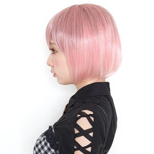 Lunatic Lemony Lollipop Street Pink Wig