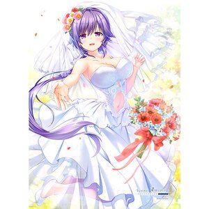 Summer Pockets: Reflection Blue B2 Tapestry Shizuku Mizuori: Wedding Ver.