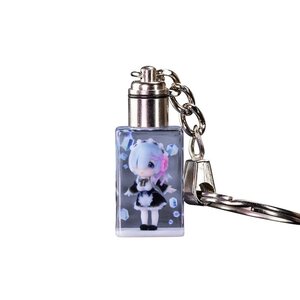 Re:Zero -Starting Life in Another World- Rem Full-Color 3D Crystal Keychain