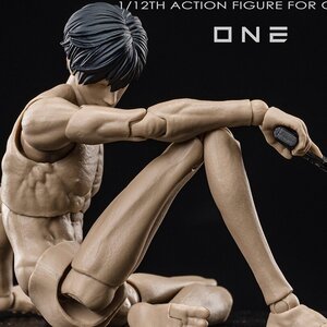 Figure Body One VB003 Yellow Skin 1/12 Scale Action Figure [Pre-order]