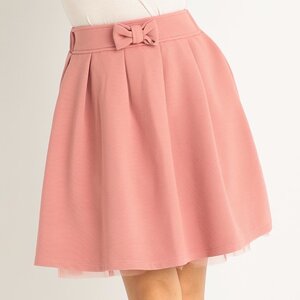 LIZ LISA Bow Tie Skirt Pink