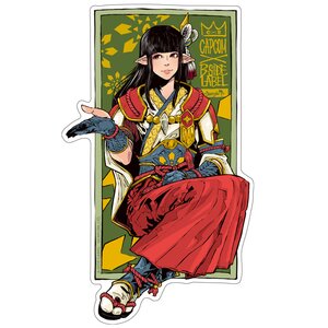 Capcom x B-Side Label Capcom Girls Sticker Collection Vol. 2 Handler