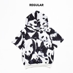 ACDC RAG Panda Short-Sleeve Hoodie Regular Fit