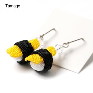 Japanese Food Earrings Tamago