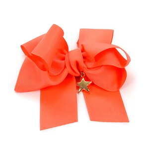 Le cocone Neon Ribbon Hair Tie Orange