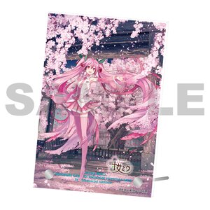 Sakura Miku x Hirosaki Sakura Festival 5th Memorial Acrylic Plate 2022 Ver.
