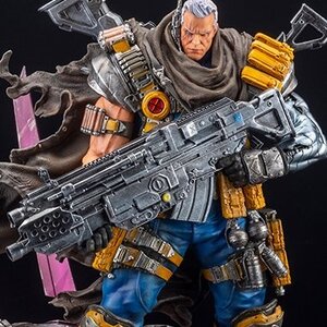 Marvel Universe Cable Fine Art Statue Feat. Kucharek Brothers