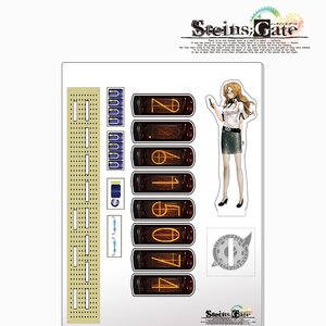 Steins;Gate Acrylic Divergence Meter - Moeka Kiryu Ver. Moeka Kiryu Ver.