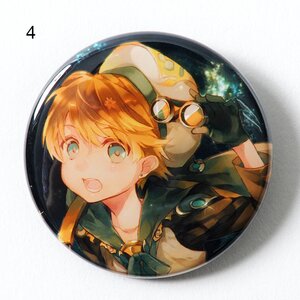 Vivid Worlds of sshigaraki Round Pin Badge Collection 4