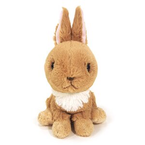 Fluffies Small Rabbit Plushie Beige
