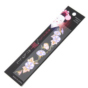 Maiko-han no Kanzashi Decoration Stickers Asagao