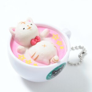 Latte Kitten Coffee New Flavor 2nd Cup (Ball Chain) Shimataro