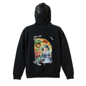 Hirosaki Neputa 300th Anniversary Festival x Hatsune Miku Zip-Up Hoodie Art by Kurojishi / L