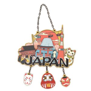 Wooden Hanging Board Japan Travels